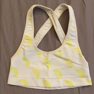 Morgan Stewart Sport Lemon Sports Bra